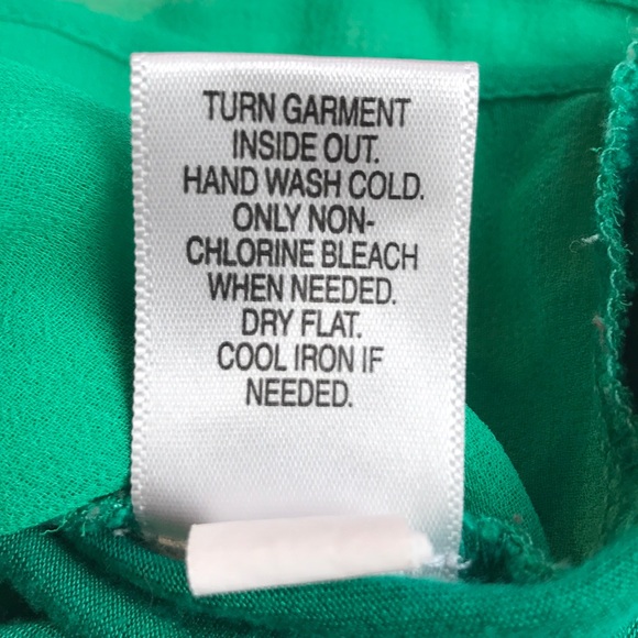 💐DANA BUCHMAN GREEN LAYERED TOP SIZE XL💐 - Picture 14 of 14